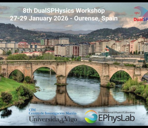 Especialistas de 17 países daranse cita en Ourense para coñecer as últimas novidades do software DualSPHysics